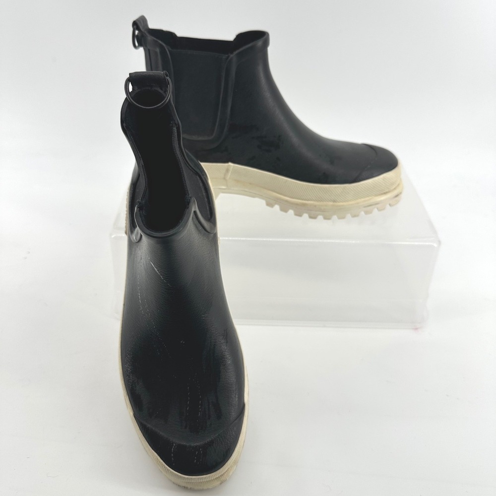 Stutterheim x Novesta Rain Boots Women Size 37 Black Gorpcore Waterproof Utility